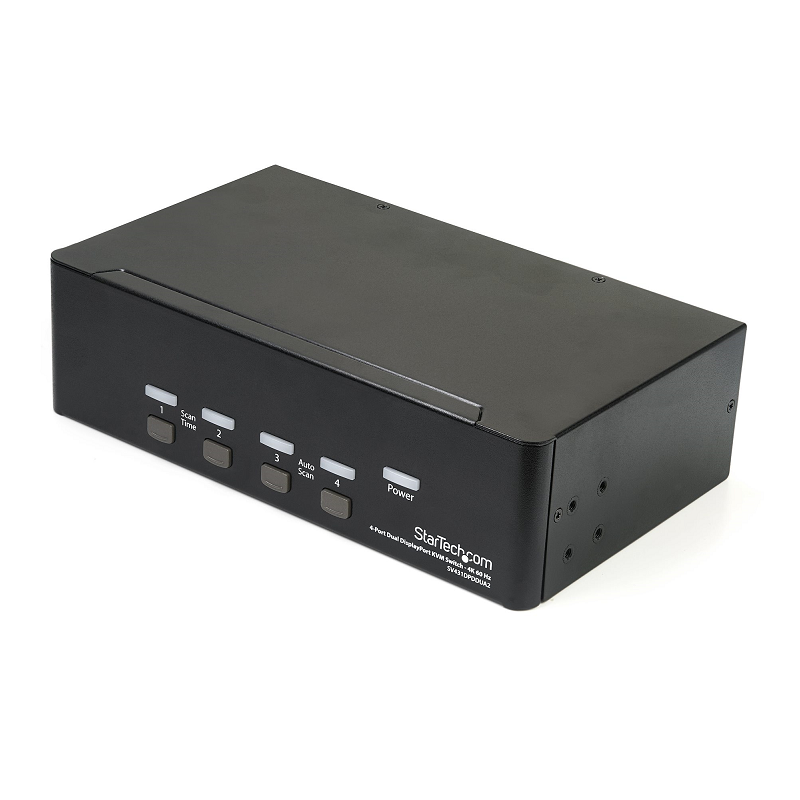 You Recently Viewed StarTech SV431DPDDUA2 4 Port Dual DisplayPort KVM Switch - 4K 60Hz Image
